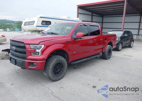 2015 Ford F-150 Lariat z USA, uszkodzony, nr VIN 1FTEW1EG2FFC80395